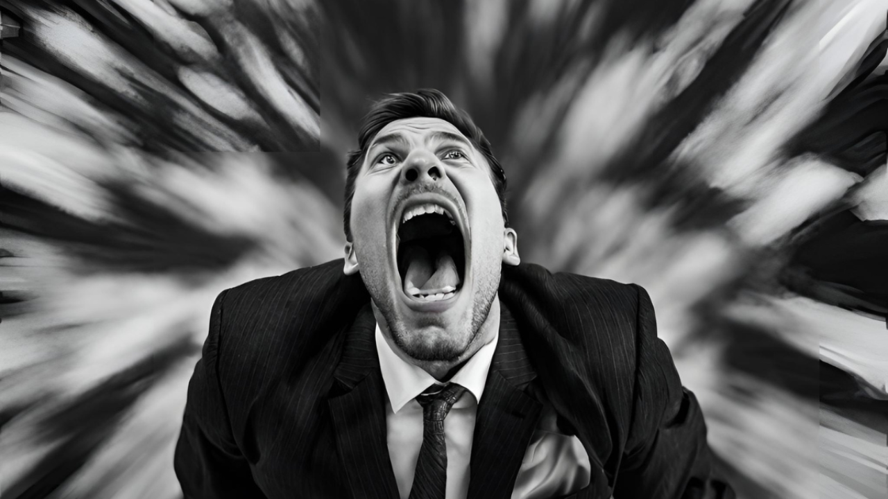 Man Screaming