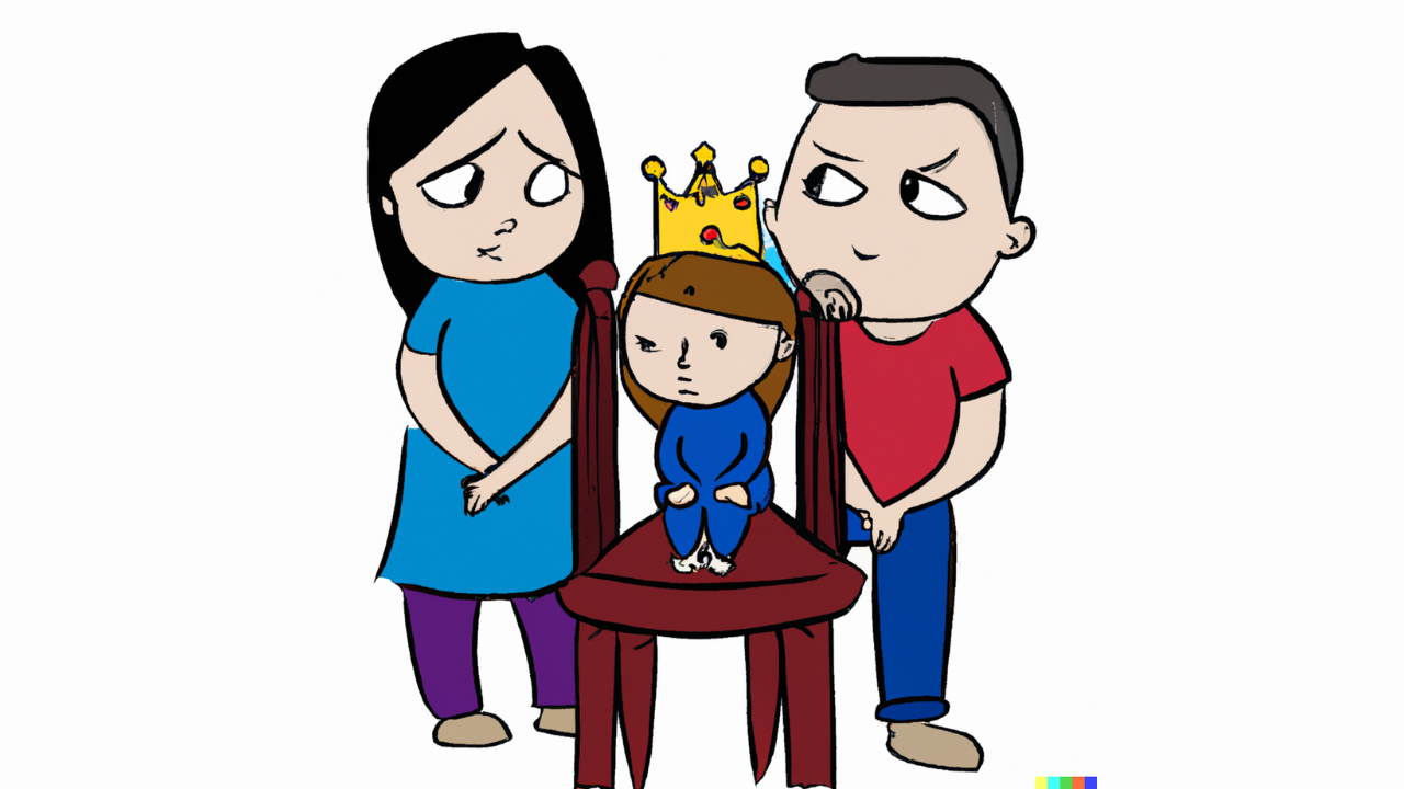 Special Kid Wearing Crown